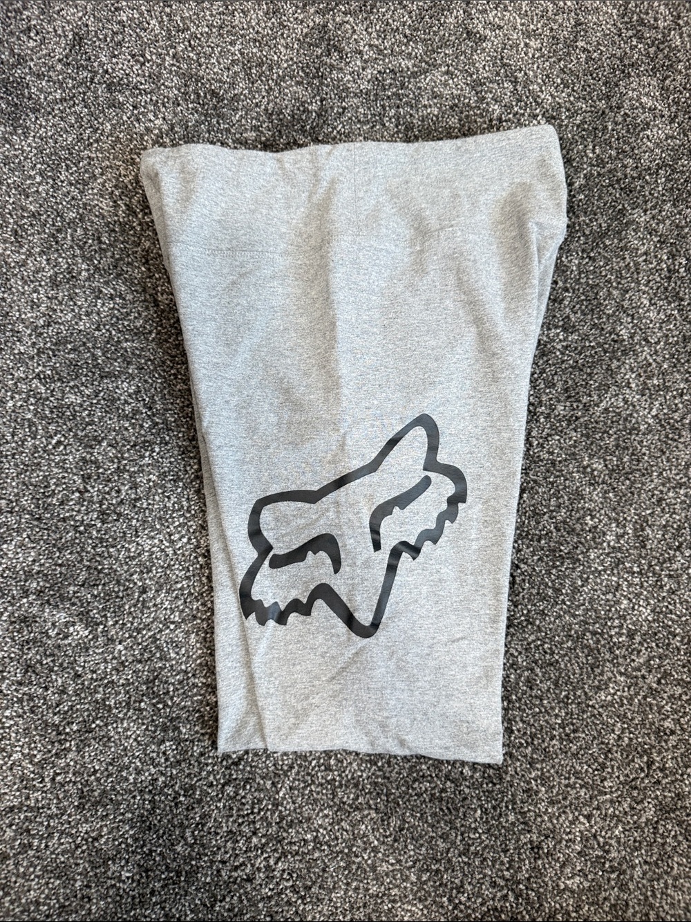 Fox Women’s Grey Leggings with Black Fox Logo